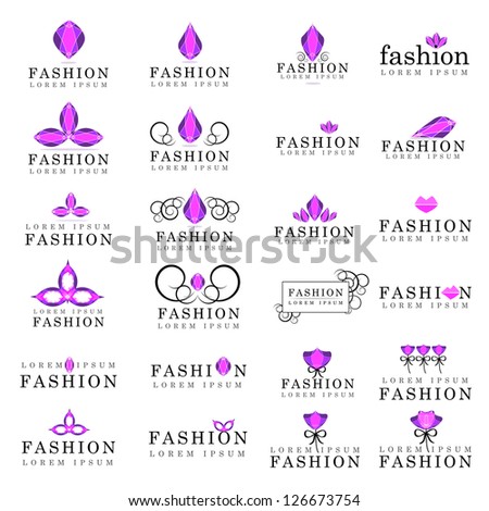 Fashion Symbols Isolated On White Background Vector Illustration Graphic Design Editable For Your Design Fashion Logo Fashion Symbols Isolated On White Background Vector Illustration Graphic Design Editable For Your Design Fashion Logo