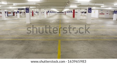 Empty parking space