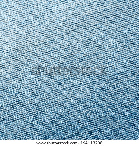 Close up old blue jean or denim cloth texture background