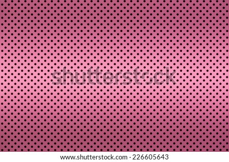 Close up Gradient Pink color perforated metal sheet background