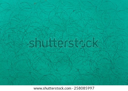 Close up texture of green color old cutting mat