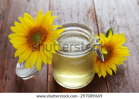 Sun flower honey