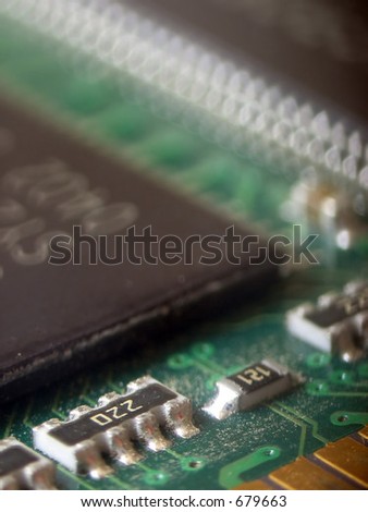 Electronic RAM Memory Circuit Chipset
