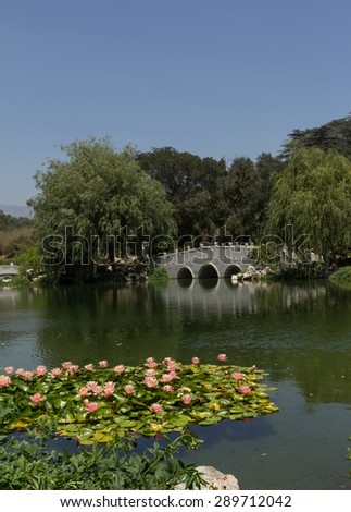 Chinese Garden at the Huntington Botanical Gardens in Southern California
