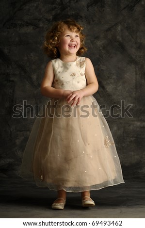 Little Girl in pretty dress