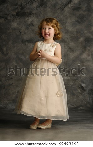 Little Girl in pretty dress