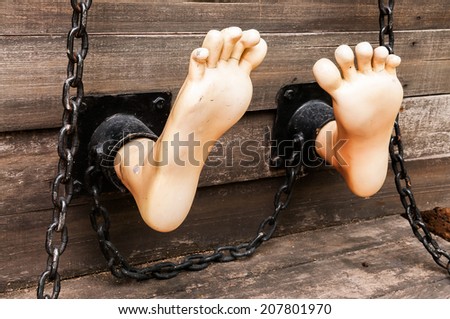 Feet Chained