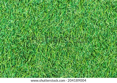 Green artificial turf texture for background.