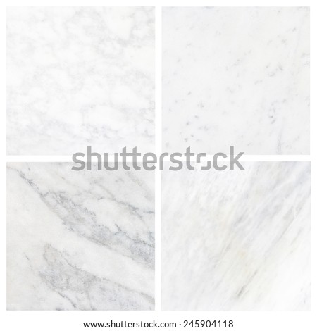 collection white marble texture background (High resolution), set 4.