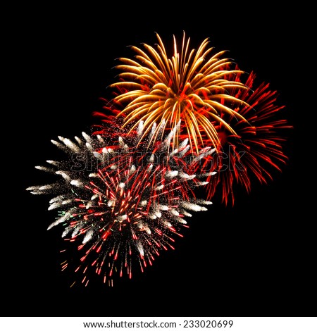 New Year celebration fireworks display New Year celebration fireworks display