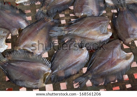 fishes are desiccated of food preservation
