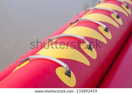 red banana boat seat