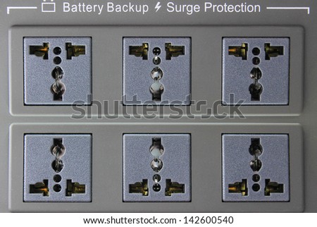 power supply on with surge protection