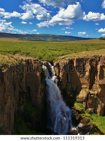 Waterfall in San Juan Mountains of Colorado