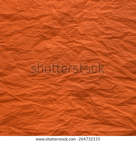 Orange crepe paper background