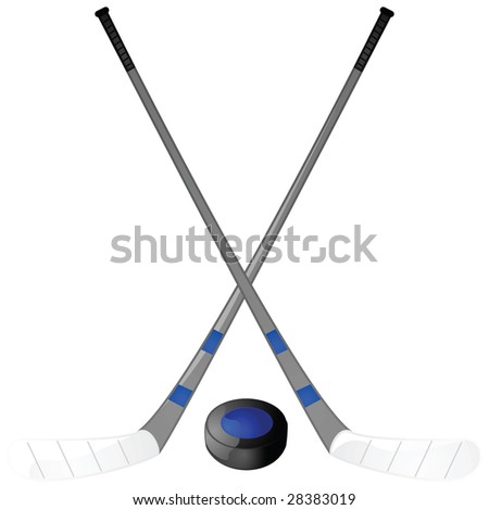 two hockey sticks crossed crossed hockey sticks. two hockey sticks crossed