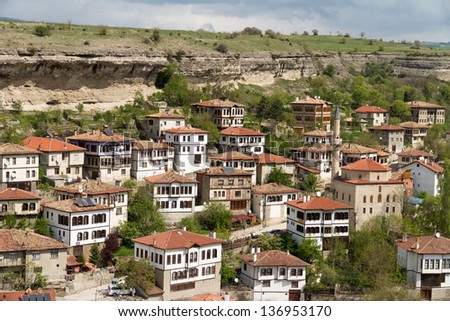 Traditional ottoman houses from Safranbolu, Turkey.