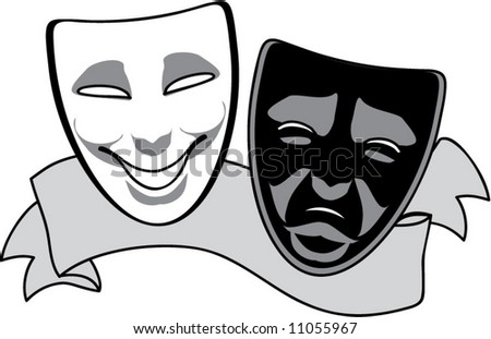 theater mask clip art (84) shutterstock.com (view original image)