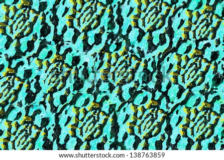 art abstract grunge pattern background in blue and yellow color