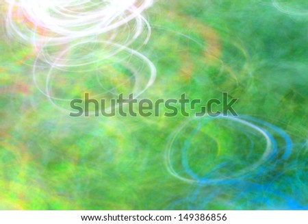 Photo art, bright Colorful light streaks abstract background in yellow and blue colors, effect of movement