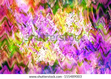 Photo art, bright Colorful light streaks abstract background, Effect of movement