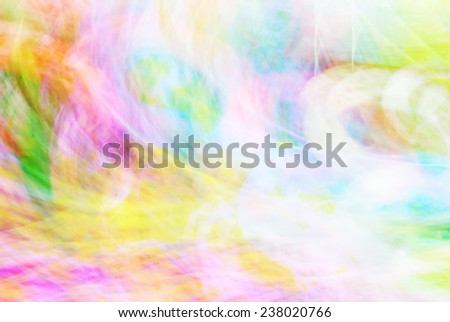 Photo art, bright Colorful light streaks abstract background in blue, purple and green colors
