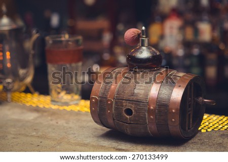 Mini Bar barrel