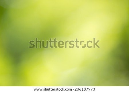Fresh pure green background blur for bio, eco or nature related concepts with a blend of glowing light to dark shades of green.