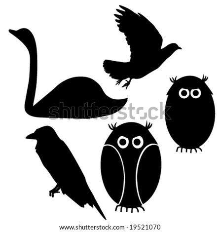 Vector Birds Clip-Art free love birds clipart. Vector Birds Clip-Art