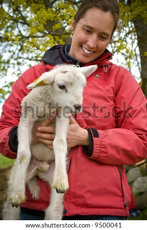 Holding Lamb