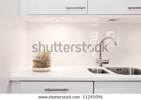 detail of modern kitchen interior detail of modern kitchen interior