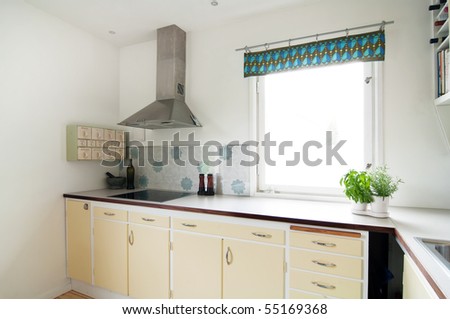 interior of a kitchen