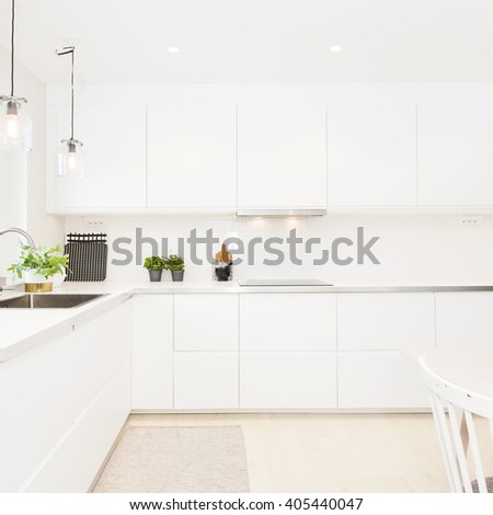 fancy kitchen interior