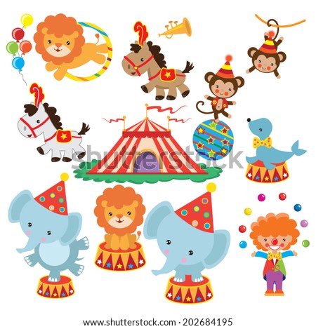 Circus vector illustration Circus vector illustration
