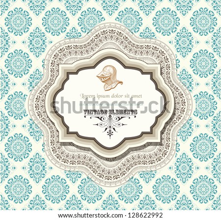 Vector Floral card Vector Floral card