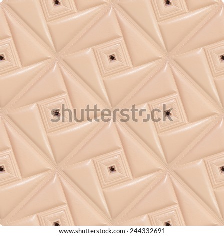 Decorative tile with volume drawing and texture of skin, a tile for dressing of rooms laid out in a pattern, nobody.