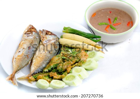 Elmo Gold Fish, a dish of Thailand.