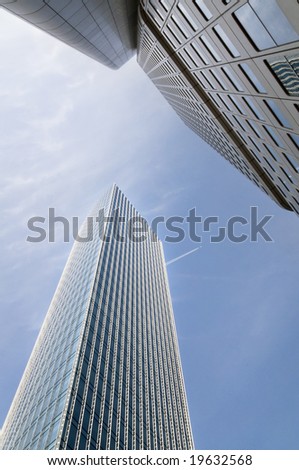 two skyscrapers,business center