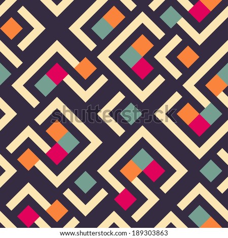 Seamless vector geometric pattern background Seamless vector geometric pattern background