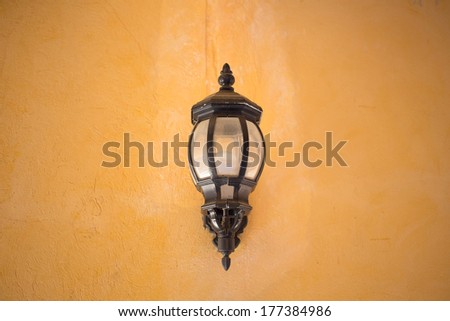 Wall lamp outdoor.