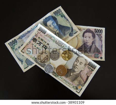 japanese yen notes