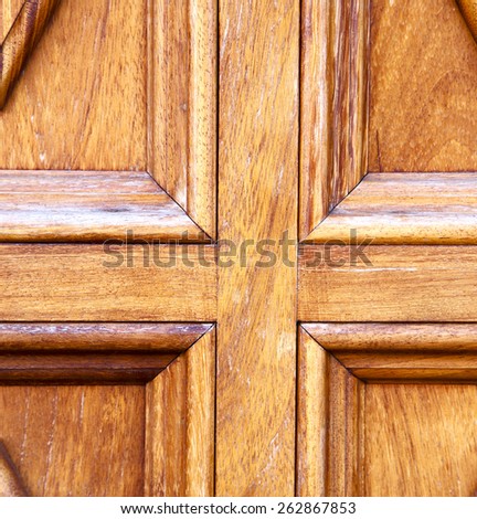 spain abstract door lanzarote  door in the light brown