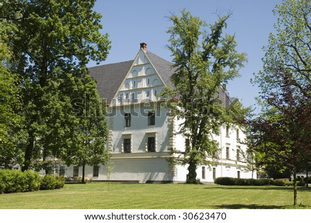 Renaissance architecture: chateau -Bartosovice (czech republic)