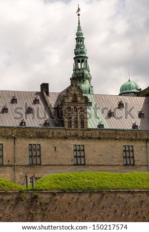 West wing of Elsinore castle Kronborg