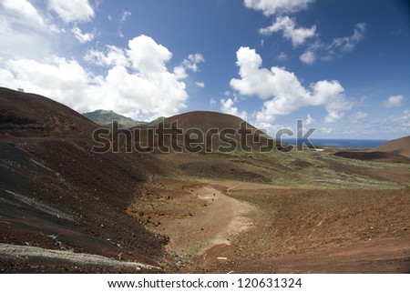 Interior landscape, Ascension Island