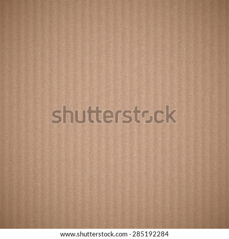 Texture of brown corrugated cardboard. Stock Image background.