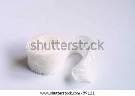 Roll of medical dressing bandage
