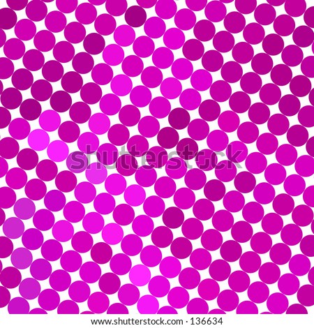 Computer generated pink dot pattern