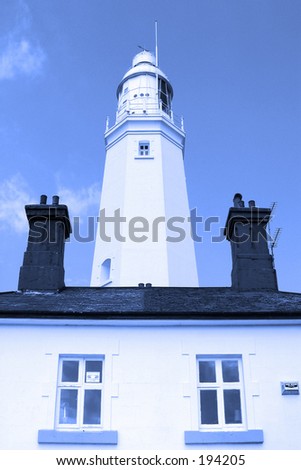 Lighthouse (blue filter)