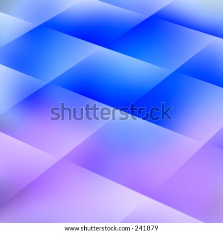 Colourful diamond shape pattern in blues and purples